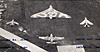 Taken from the cover of the station magazine, the Tengah Times, and shows a Vulcan of 44 Sqn with a Hunter (20), Lightning (74) and a PR7 of 81 Sqn, can’t remember why I was guest nav on the Canberra – I was on 45!  It was taken on the 12th December 1968, I wonder if any of the Vulcan crew of the time remember this.[Gordon Brady]