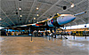 Vulcan XH558, photograph taken on 7th December 2009, being prepared to fly in 2010.   It shows the work being undertaken with the aim of getting support for the 'Vulcan to the Sky' appeal.[Philip Goodall]